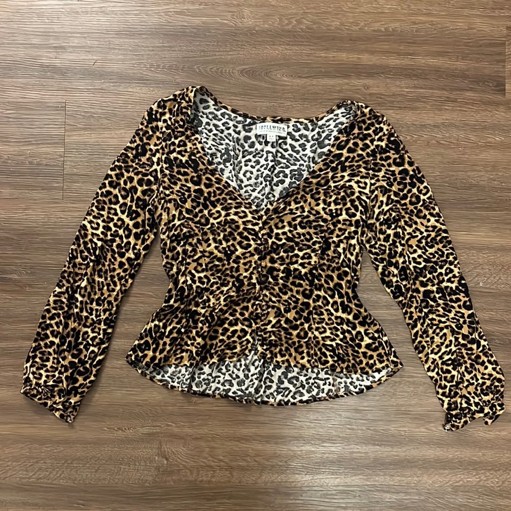 Idyllwind Cheetah Blouse